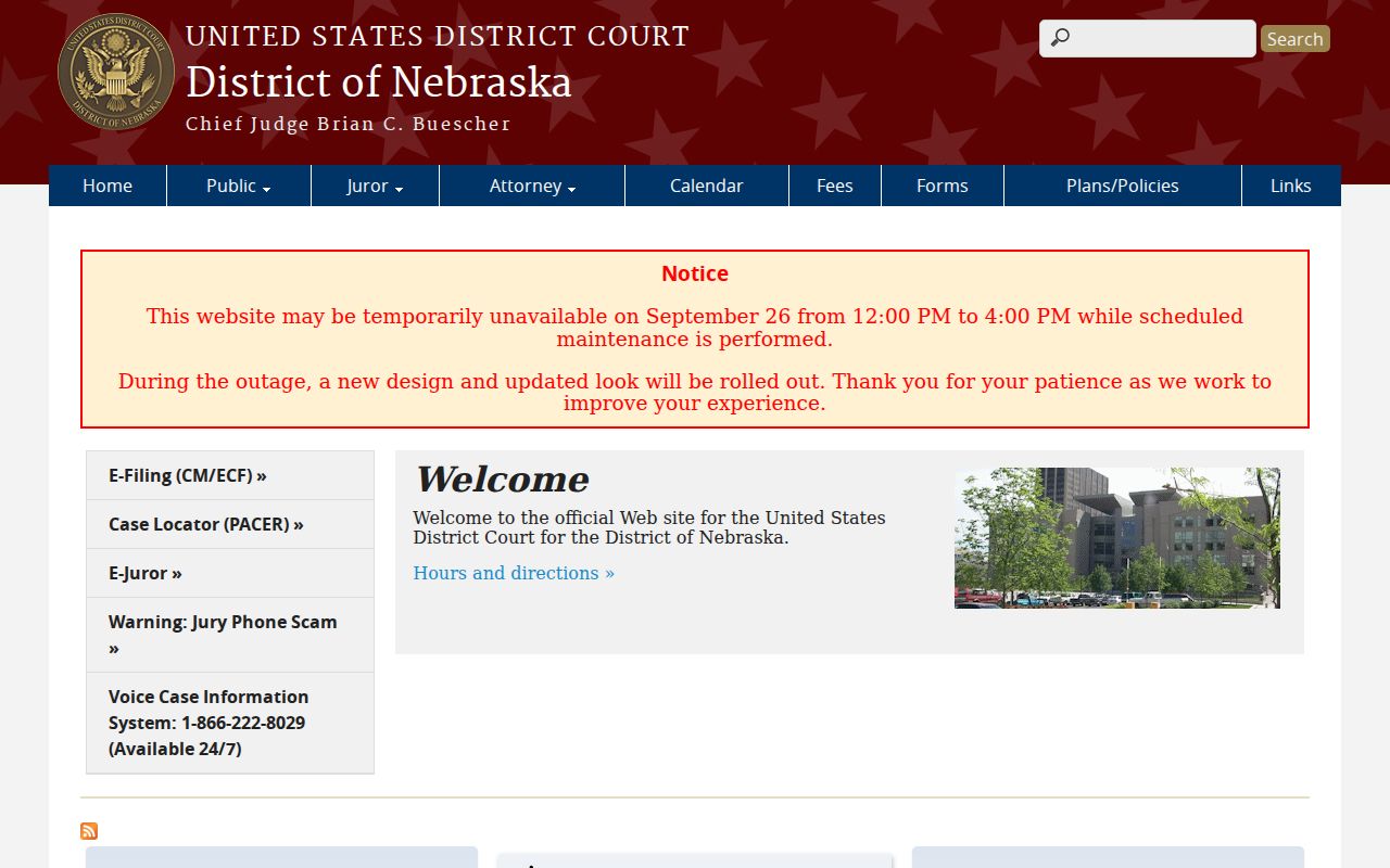 Federal court distinction from Sioux County arrest warrant records